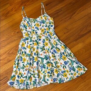 Floral Bird Tank Sundress